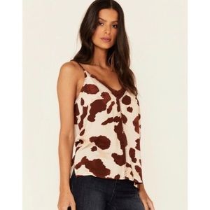 Idyllwind Cow Print Tank